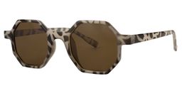 Andrea Geometric Light-Tortoise Sunglasses2