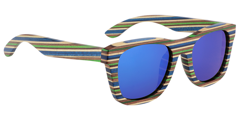 Rectangle Blue Sunglasses | Zeelool Sunglasses Online3