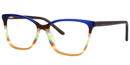 Ashley Rectangle Blue Glasses2