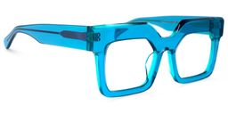 Rosado Rectangle Blue Glasses2