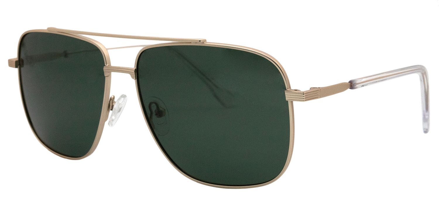 Aviator Gold Sunglasses | Zeelool Sunglasses3