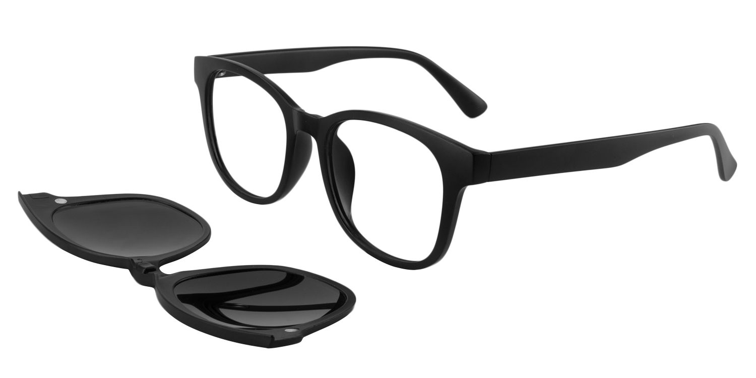 Square Black Glasses | Zeelool Glasses4