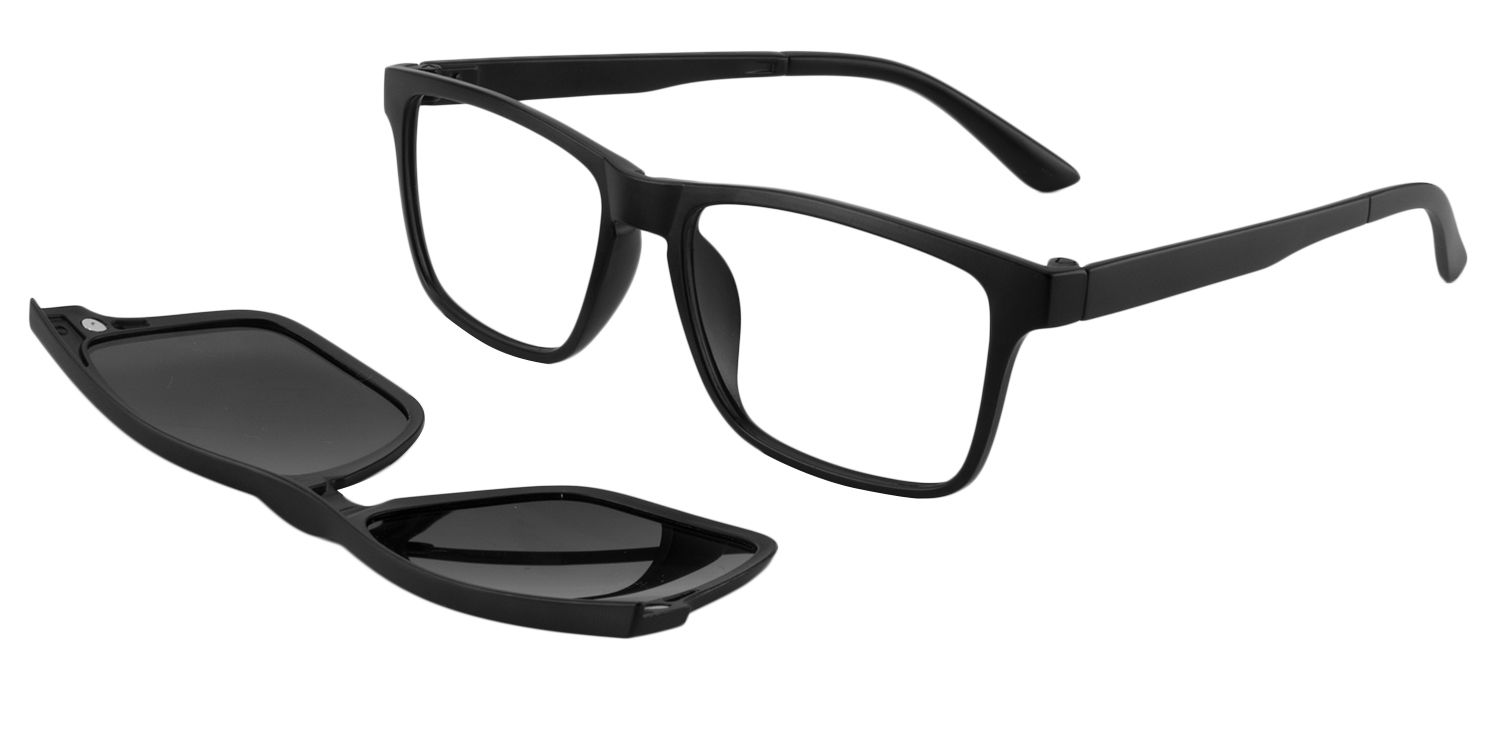 Square Black Glasses | Zeelool Glasses3