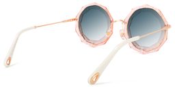 Princess Geometric Pink Sunglasses4
