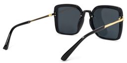 Georgie Square Black Sunglasses4
