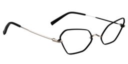 Xzavier Geometric Black Glasses2