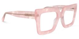 Brandon Pink Square Glasses2