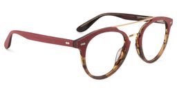 Cais Aviator Red Glasses2