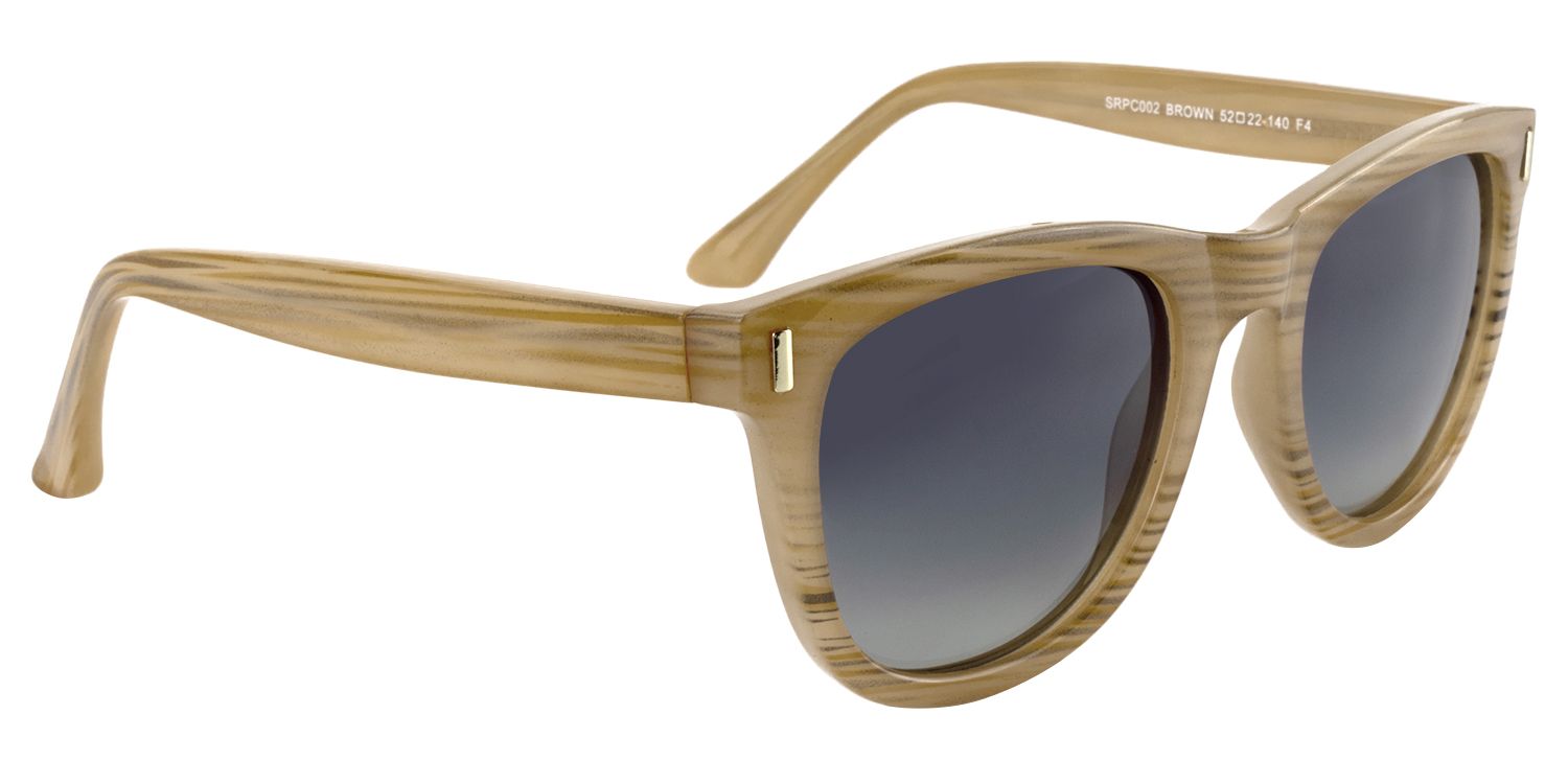 Square Brown Sunglasses | Zeelool Sunglasses3
