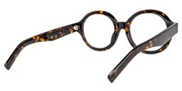 Chavis Round Tortoise Glasses4