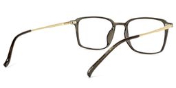 Tairah Square Dark-Grey Glasses4