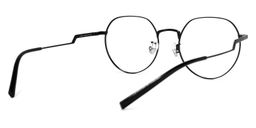 Tiffany Round Black Glasses4