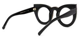 Toshia Cateye Black Glasses4