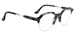 Carleton Round Purple Tortoise Glasses3