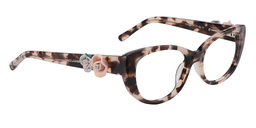Audrey Cateye Light Tortoise Glasses3