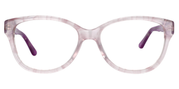 Candy Oval Purple Glasses0