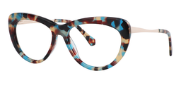 Becky Cateye Blue-Tortoise Glasses2