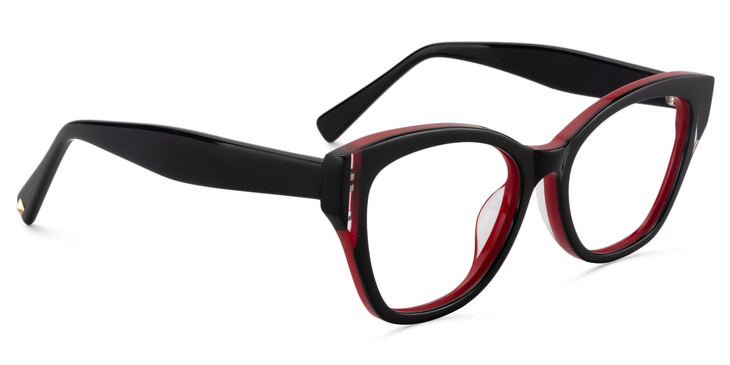 Square Black Glasses | Zeelool Glasses3