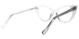 Maxine Cateye Gray Glasses4