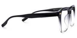 Rivera Square Black-Clear Glasses2