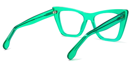 Kovacina Cateye Green Glasses4