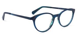 Casper Oval Dark Blue Glasses2