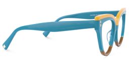 Cascata Cateye Peacock-Blue Glasses2