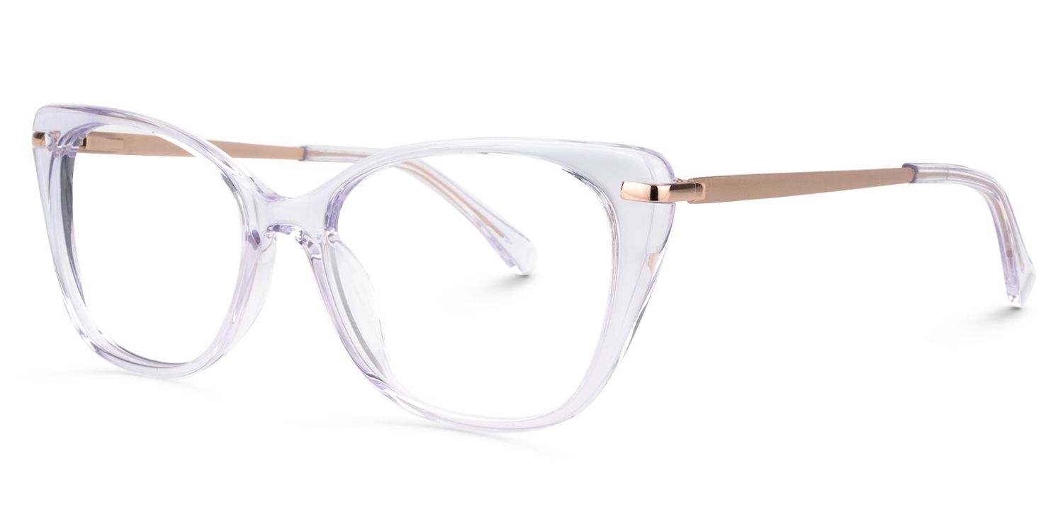 Cat Eye Clear Glasses | Zeelool Glasses2