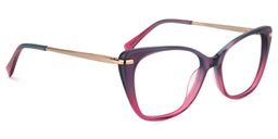 Chanda Cat Eye Red Glasses3