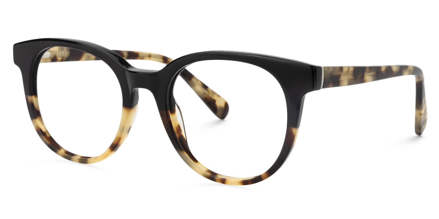 Round Tortoise Glasses | Zeelool Glasses3