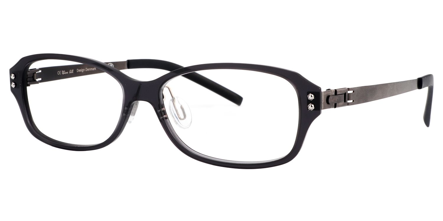 Rectangle Black Glasses | Zeelool Glasses2