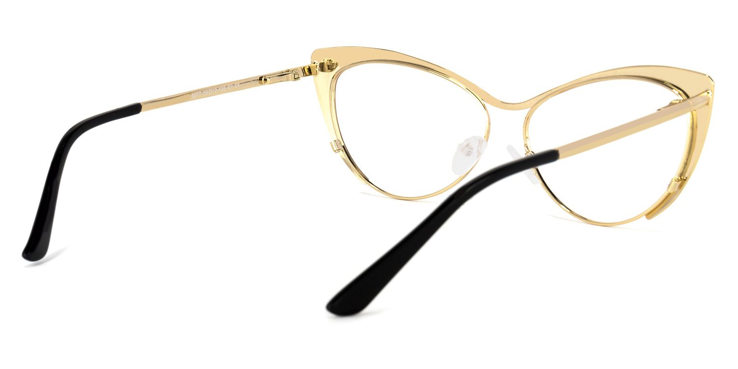 Cateye Red Glasses | Zeelool Eyeglasses4