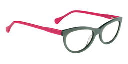 Kayla Oval Green Glasses3