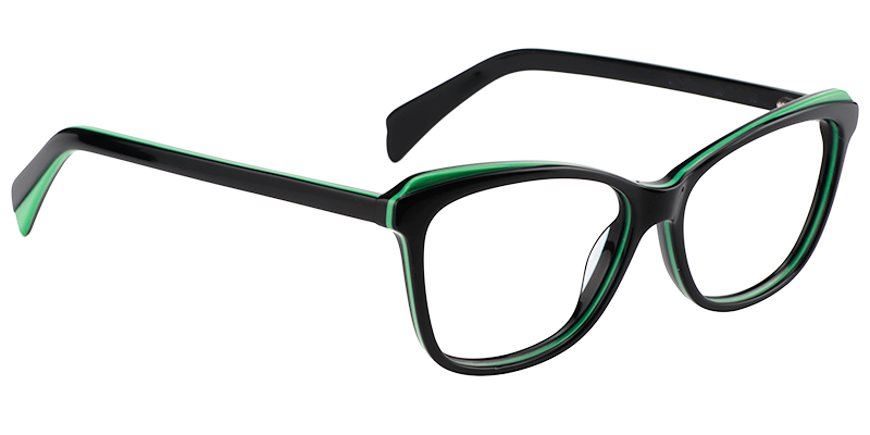 Cateye Black Glasses3