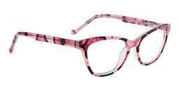 Python Cateye Pink-Tortoise Glasses3