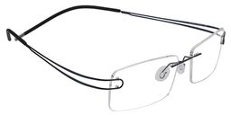 Skyler Rectangle Titanium Glasses 4