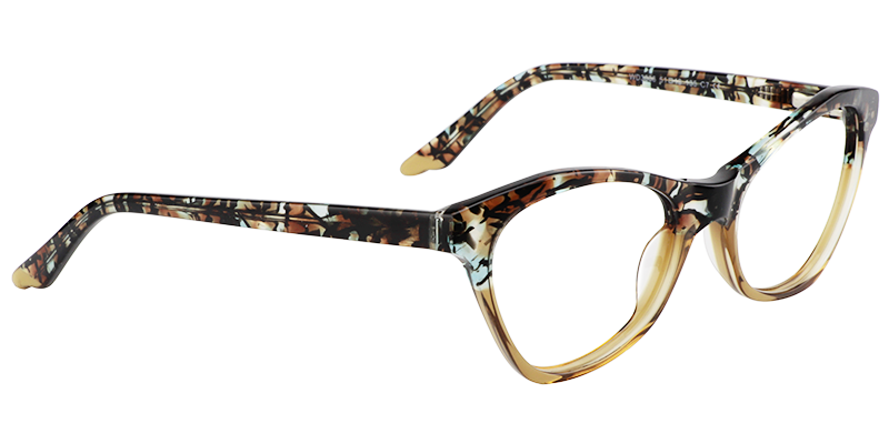 Cateye Brown Glasses3