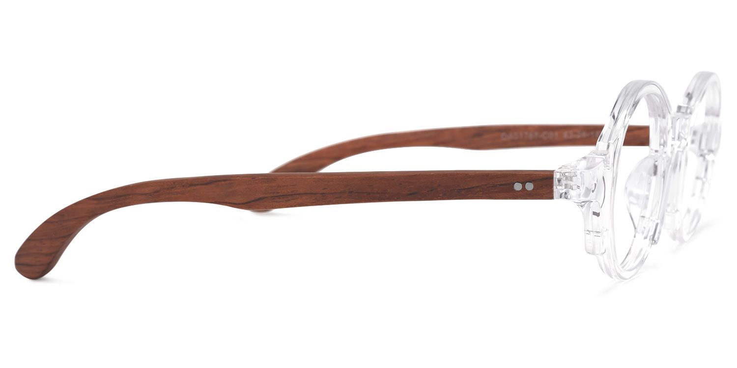 Round Clear Glasses | Zeelool Glasses2