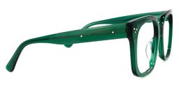 Paisley Square Dark-Green Glasses2