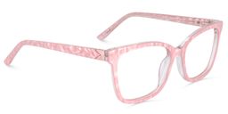 Chauncey Rectangle Pink Glasses2