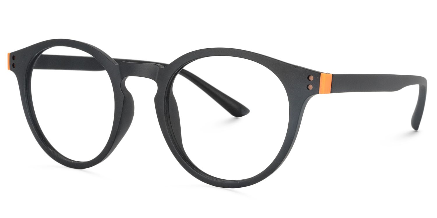 Round Black Glasses | Zeelool Glasses2