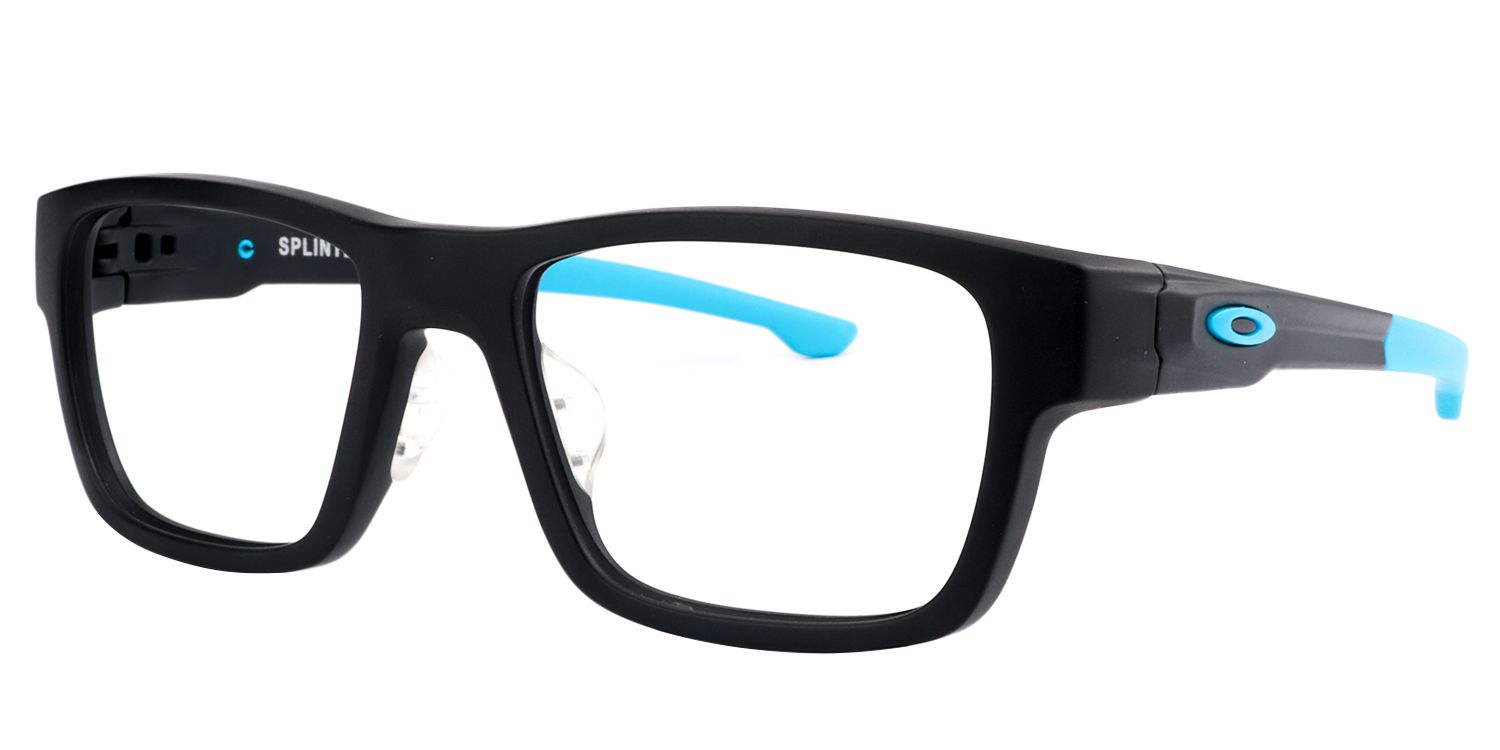 Rectangle Black Glasses | Zeelool Glasses4
