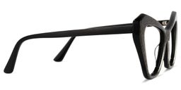 Benita Cateye Black Glasses2