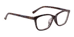 Deidre Rectangle Brown Reading Glasses3