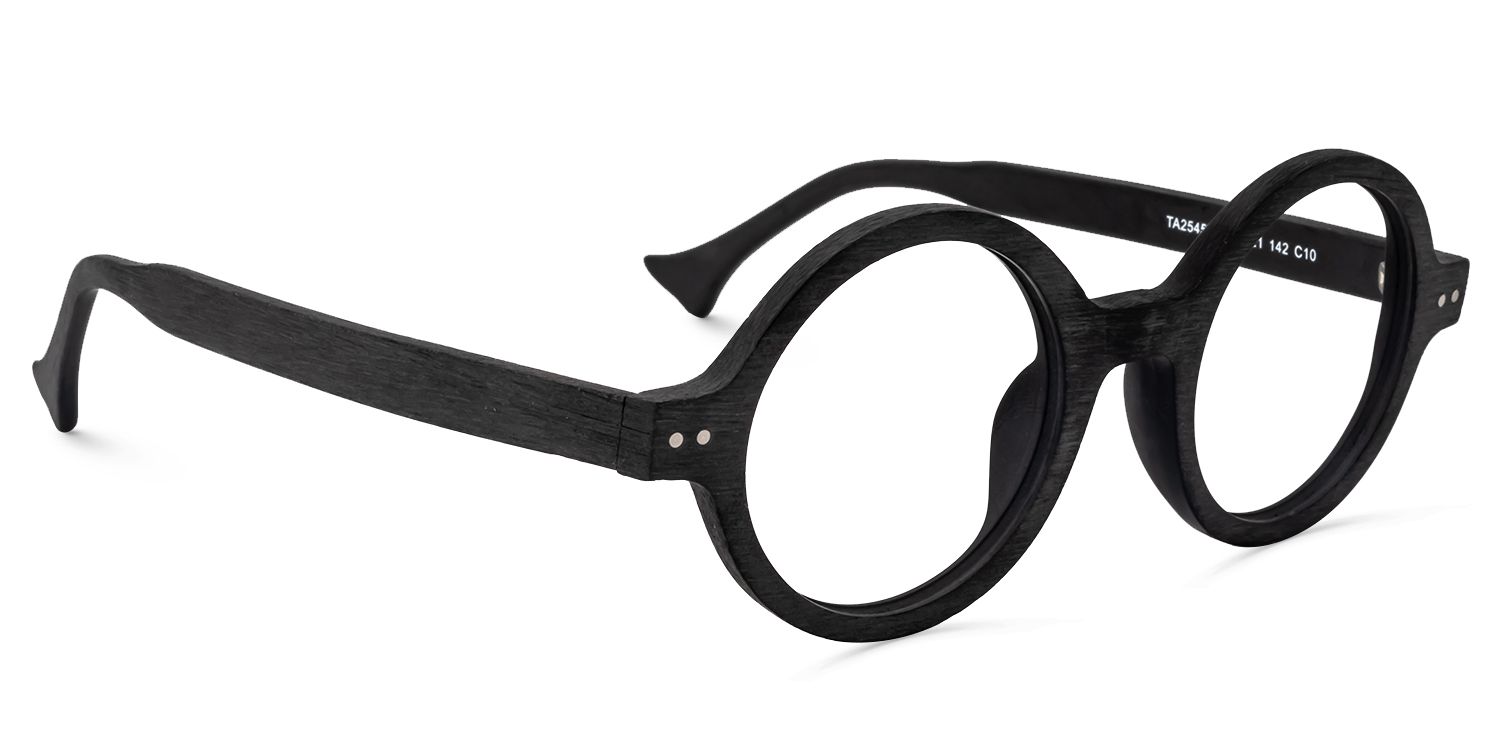 Round Black Glasses | Zeelool Glasses3