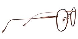 Rafaela Oval Brown Glasses2