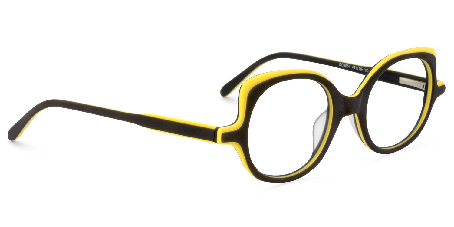 Brown Round Glasses | Zeelool Glasses3