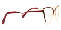 Dodin Cateye Red Glasses2