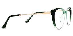 Ramsey Cateye Green Glasses2