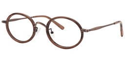 Maris Oval Brown Glasses 2